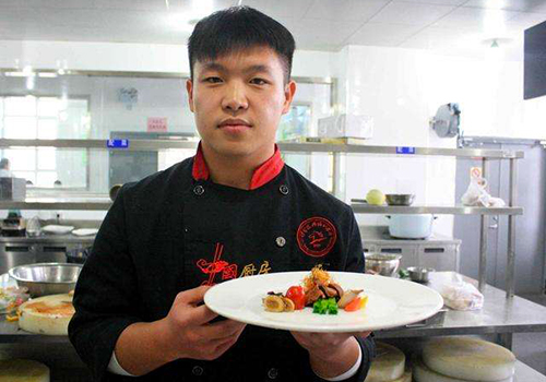 甘肃东方航空高铁学校烹饪优秀学员